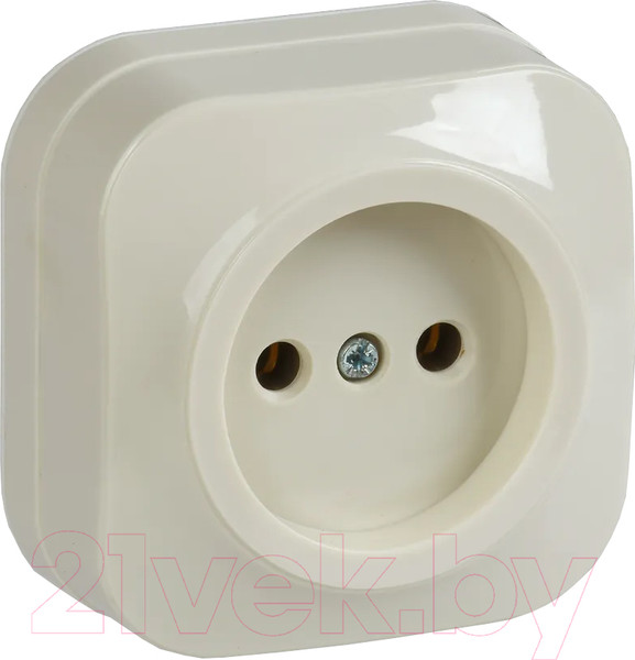 Изображение товара Розетка IEK Glory ERH10-K33-10 (кремовый)