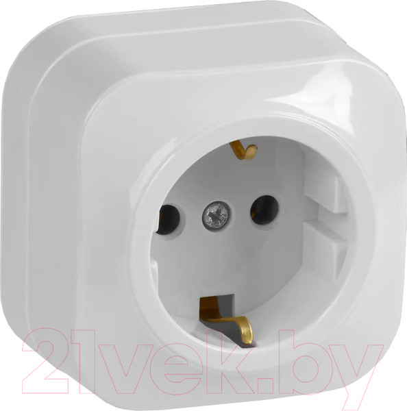 Изображение товара Розетка IEK Glory ERH11-K01-16 (белый)