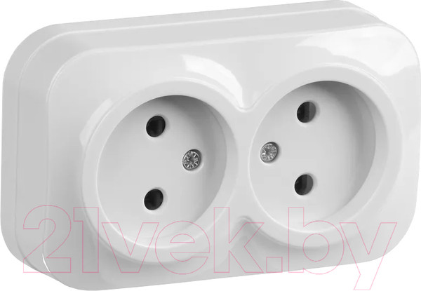 Изображение товара Розетка IEK Glory ERH20-K01-10 (белый)
