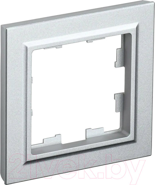 Изображение товара Рамка для выключателей и розеток IEK Brite BR-M12-K47 (алюминий)