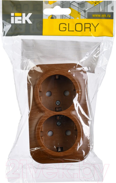 Изображение товара Розетка IEK Glory ERH24-K24-16 (дуб)