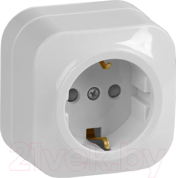 Изображение товара Розетка IEK Glory ERH14-K01-16 (белый)