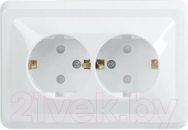 Изображение товара Розетка IEK Вега ERV24-K01-16-DM (белый)