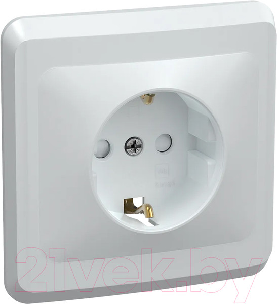 Изображение товара Розетка IEK Вега ERV14-K01-16-DM (белый)