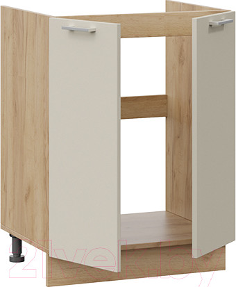 Изображение товара Шкаф под мойку ТриЯ Габриэлла 1Н6М (дуб крафт золотой/крем)