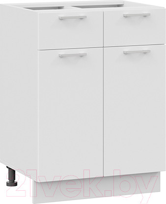 Изображение товара Шкаф-стол кухонный ТриЯ Габриэлла 1Н6Я1 (белый/сноу)