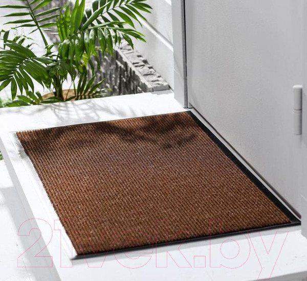 Изображение товара Коврик грязезащитный Kovroff 90x150 / 40413 (коричневый)