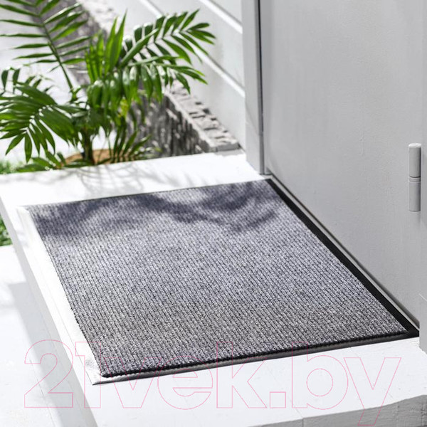 Изображение товара Коврик грязезащитный Kovroff 90x150 / 40412 (серый)