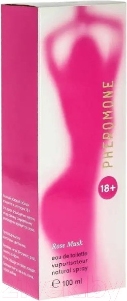 Изображение товара Туалетная вода с феромонами Pheromone Rose Musk (100мл)