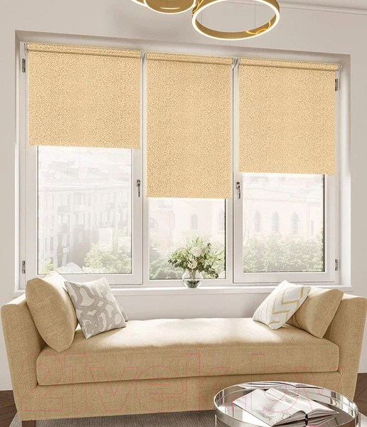 Изображение товара Рулонная штора LEGRAND Мозаика 160x175 / 58094790 (крем)