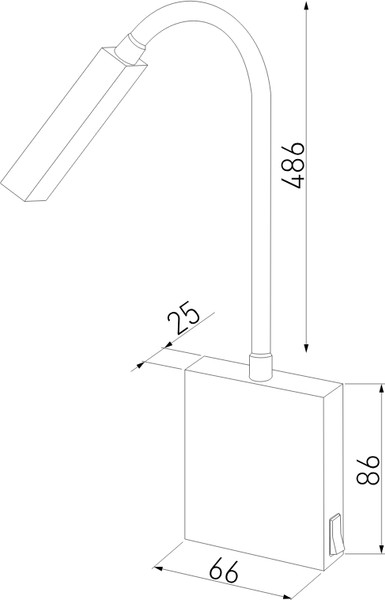 Изображение товара Бра Elektrostandard 40118/LED (черный)