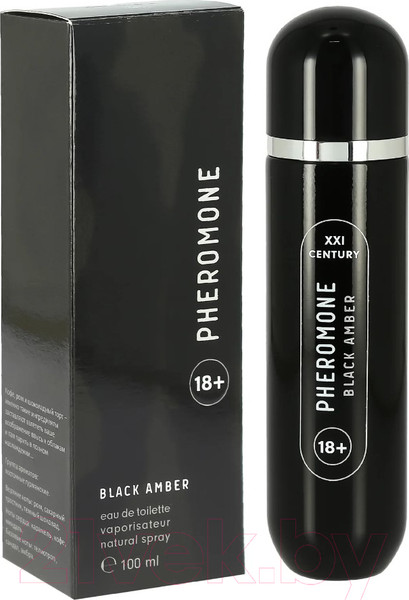 Изображение товара Туалетная вода с феромонами Pheromone Black Amber (100мл)