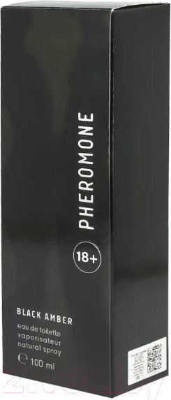 Изображение товара Туалетная вода с феромонами Pheromone Black Amber (100мл)
