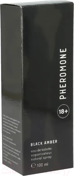 Изображение товара Туалетная вода с феромонами Pheromone Black Amber (100мл)