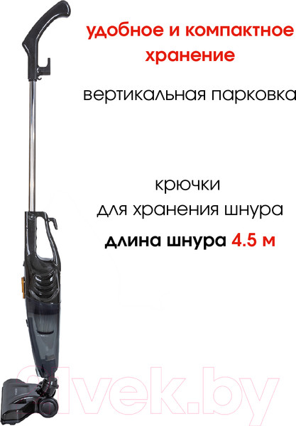 Изображение товара Вертикальный пылесос Supra VCS-5096