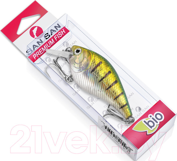 Изображение товара Воблер Sansan Crank Chapok 60F C107(GG)