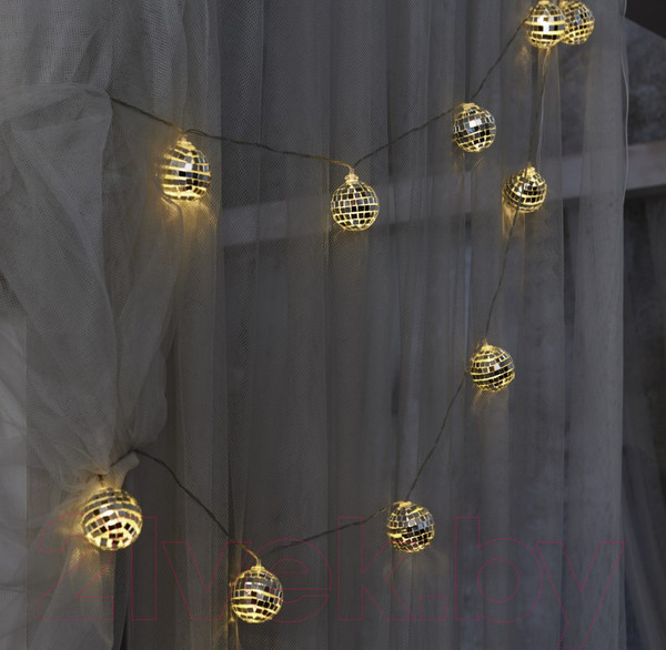 Изображение товара Светодиодная гирлянда Uniel ULD-S1800-010/STB/3AA / UL-00008423