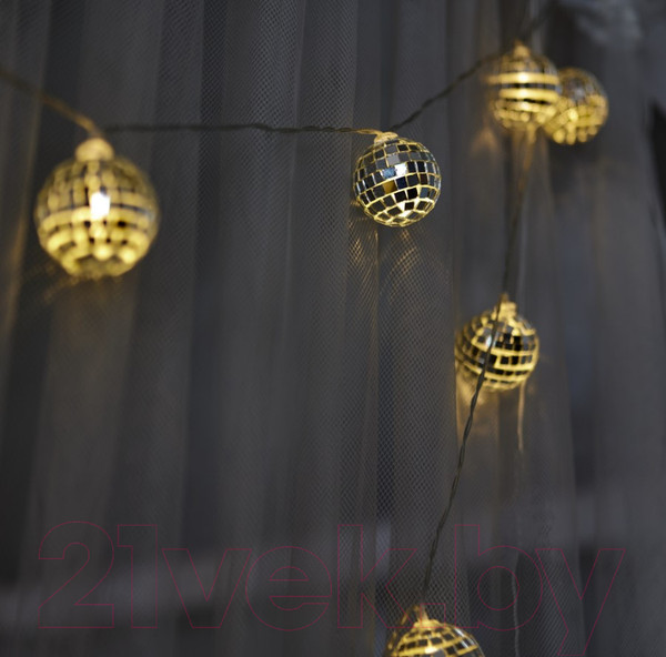 Изображение товара Светодиодная гирлянда Uniel ULD-S1800-010/STB/3AA / UL-00008423