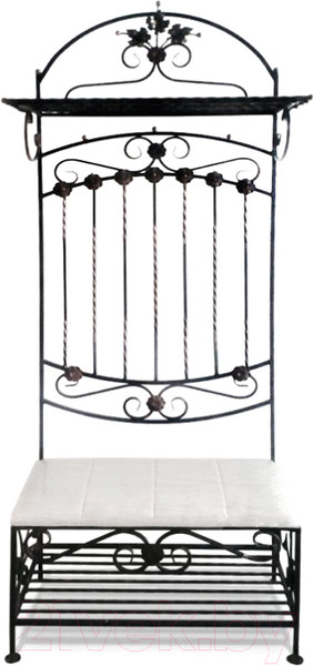 Изображение товара Банкетка СтальСнабДизайн ПФ-2 с вешалкой