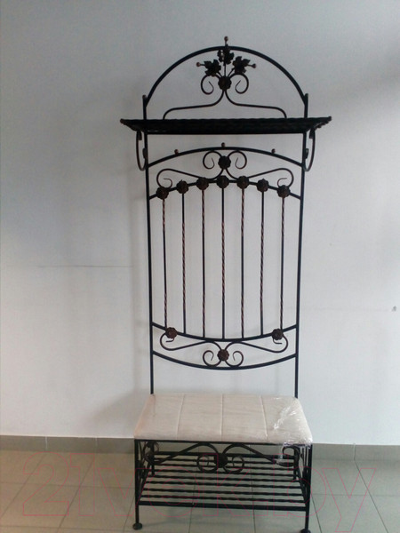 Изображение товара Банкетка СтальСнабДизайн ПФ-2 с вешалкой