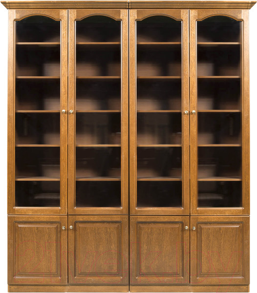 Изображение товара Шкаф с витриной Гомельдрев Купава ГМ 2311-12 Дуб/Вар.03 (P-43)