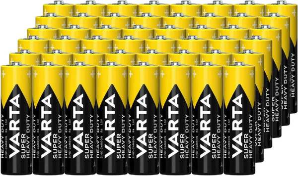 Изображение товара Комплект батареек Varta Superlife Mingo 8AA R6P / 02006101308 (8шт)