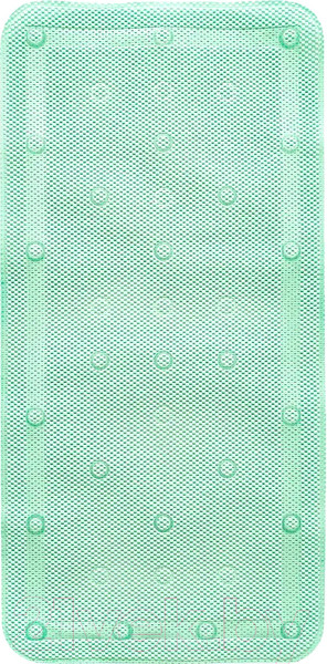 Изображение товара Коврик на присосках Вилина Массажный Лотос 6910 (43x90, зеленый)