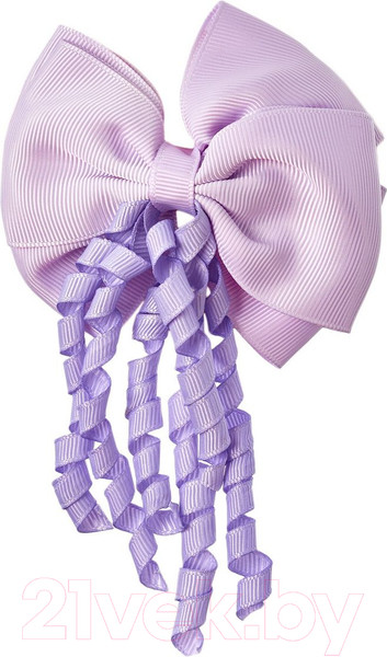 Изображение товара Заколка для волос Bradex Бант Со Спиральками / AS 1424 (фиолетовый)