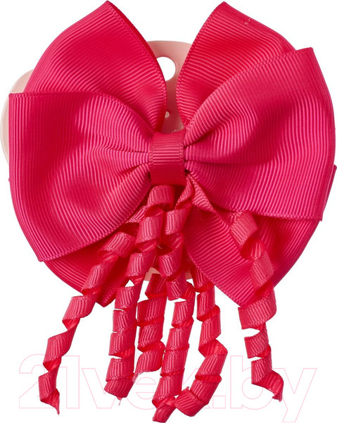 Изображение товара Заколка для волос Bradex Бант Со Спиральками/ AS 1423  (фуксия)