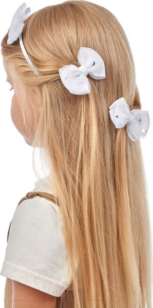 Изображение товара Комплект аксессуаров для волос Bradex Отличница / AS 1242 (белый)