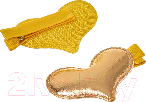 Изображение товара Набор заколок для волос Bradex Сердечки / AS 1247 (золото)