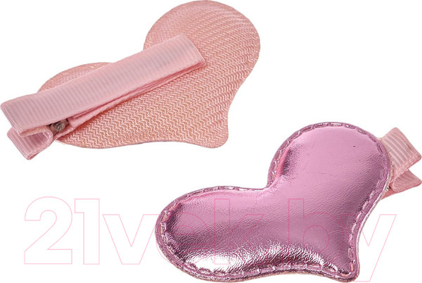 Изображение товара Набор заколок для волос Bradex Сердечки / AS 1246 (розовый)