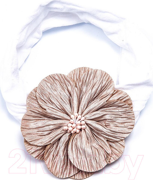 Изображение товара Повязка для фиксации волос Bradex Цветок / AS 1068 (белый)