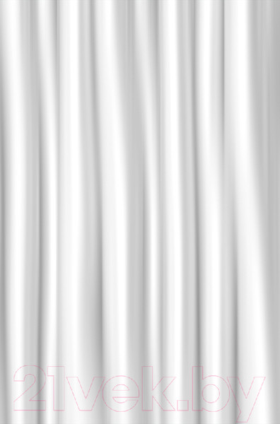 Изображение товара Шторка-занавеска для ванны Вилина Mirage 7070 (180x180, белый)