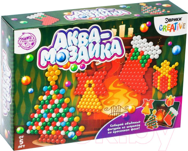 Изображение товара Развивающая игра Эврики Аквамозаика. Новогодняя елка / 4378609