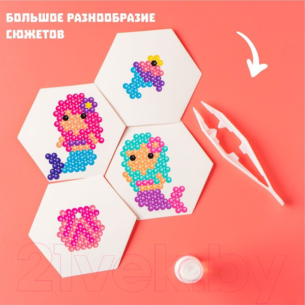 Изображение товара Развивающая игра Эврики Аквамозаика. Зверята / 4378603