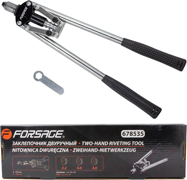 Изображение товара Ручной заклепочник Forsage F-678535
