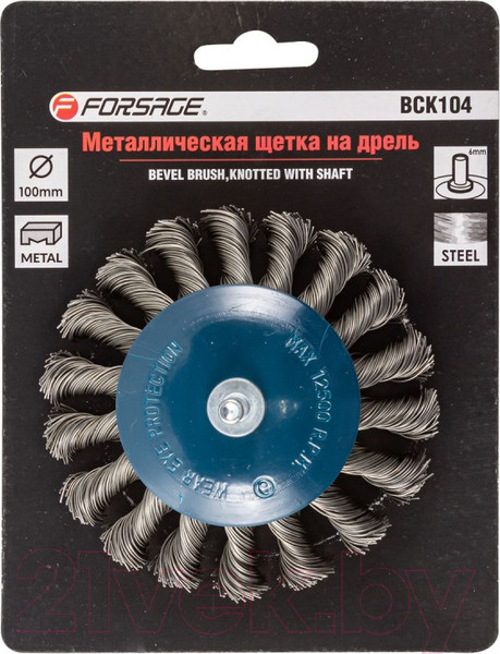 Изображение товара Щетка для электроинструмента Forsage F-BCK104