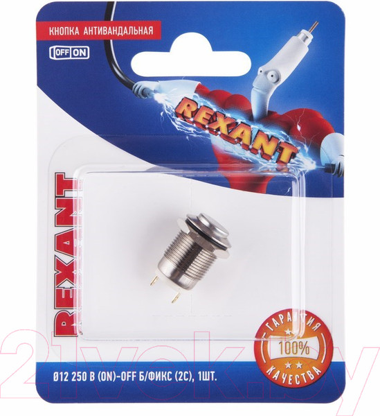 Изображение товара Выключатель клавишный Rexant 06-0339-A