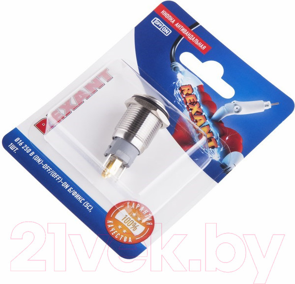 Изображение товара Выключатель клавишный Rexant 06-0353-A