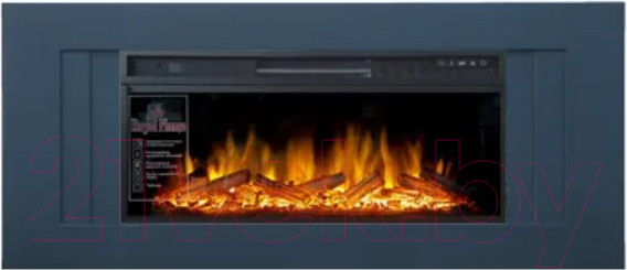 Изображение товара Каминокомплект Смолком Line V42 + Vision + 42 LOG LED (черный)