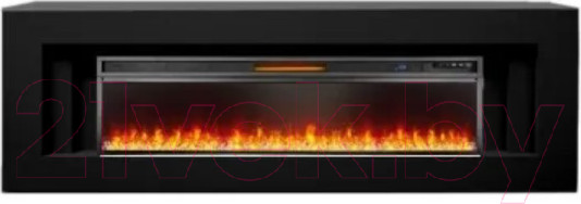 Изображение товара Каминокомплект Смолком Line V60 + Vision 60 LED  (черный)