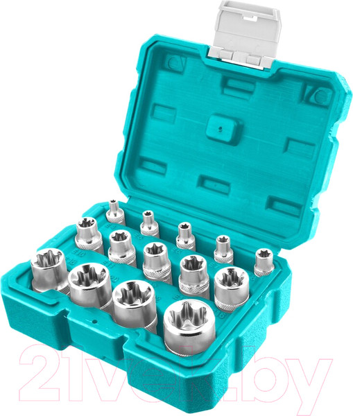 Изображение товара Набор головок слесарных TOTAL THKTETS0114 (14шт)