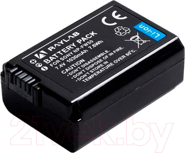 Изображение товара Аккумулятор для камеры RayLab RL-FW50
