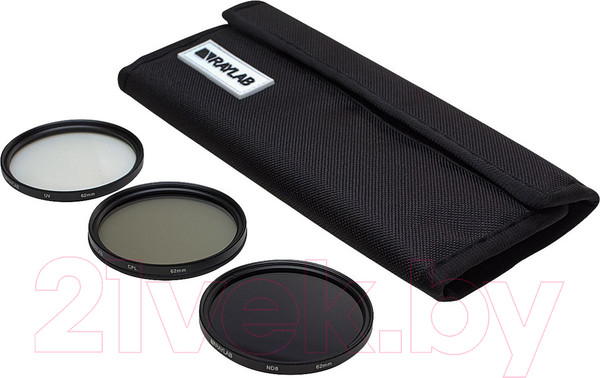 Изображение товара Набор фильтров для вспышки RayLab RLK-UVNDCPL62