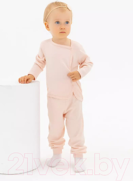 Изображение товара Распашонка Rant Hugs And Kisses / 5372/3-68 (Soft Pink, р.68)