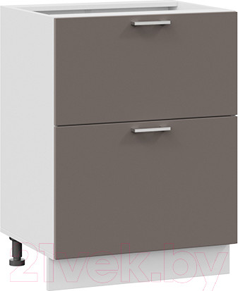 Изображение товара Шкаф-стол кухонный ТриЯ Габриэлла 1Н6Я2 (белый/муссон)