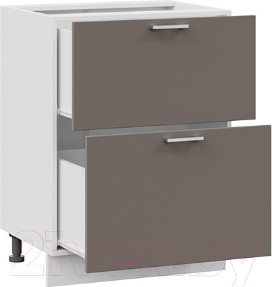 Изображение товара Шкаф-стол кухонный ТриЯ Габриэлла 1Н6Я2 (белый/муссон)