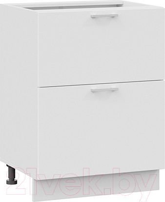 Изображение товара Шкаф-стол кухонный ТриЯ Габриэлла 1Н6Я2 (белый/сноу)