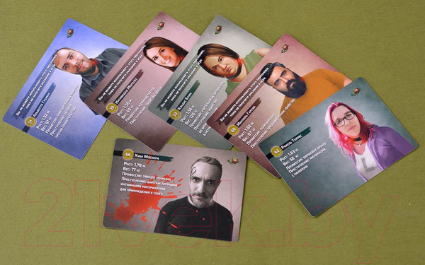 Изображение товара Настольная игра Magellan Смертельные материалы. Семь грехов / MAG119901